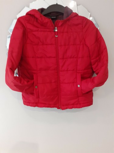 Ladies red padded coat size - coat, s