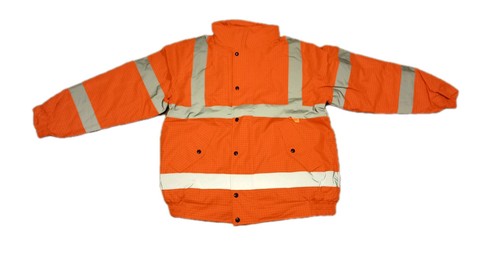 Flame retardant coat bomber - flame,
