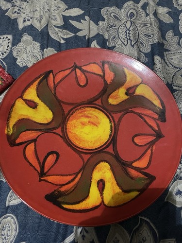 Poole pottery delphis design - pottery,