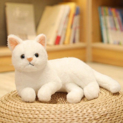 30cm cat plush doll black - 30cm,