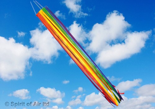 Spirit air rainbow - of, ribbon