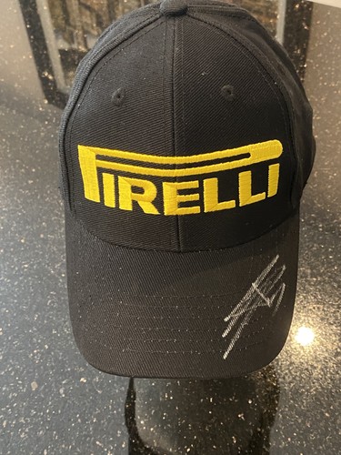 Signed pirelli podium cap - pirelli,