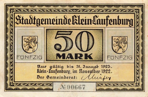 Klein laufenburg city mark - klein,
