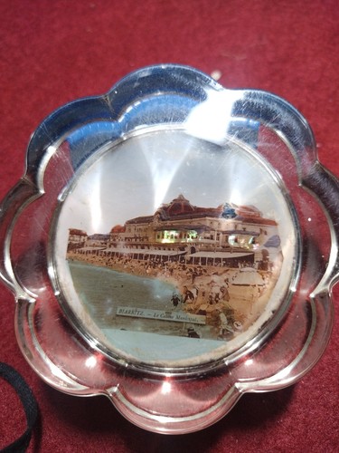 Two old glass paperweights - two,