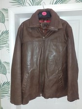 Heeli Men's Leather Jacket XXL