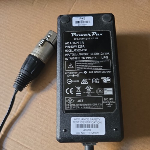 Adapter pin xlr power - adapter,