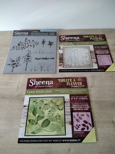 Sheena stencils - by,