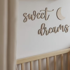 Sweet Dreams Wooden Sign