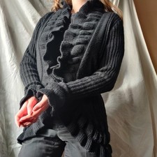 FREE QUENT Black Cardigan