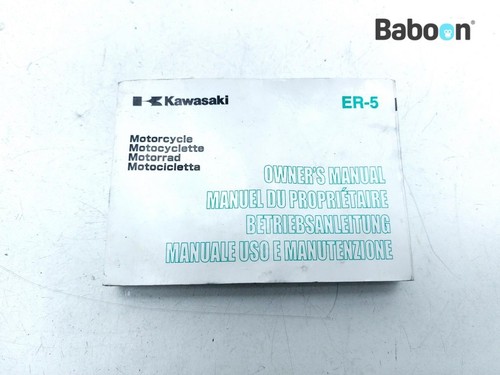 Owners manual kawasaki - manual, er-5