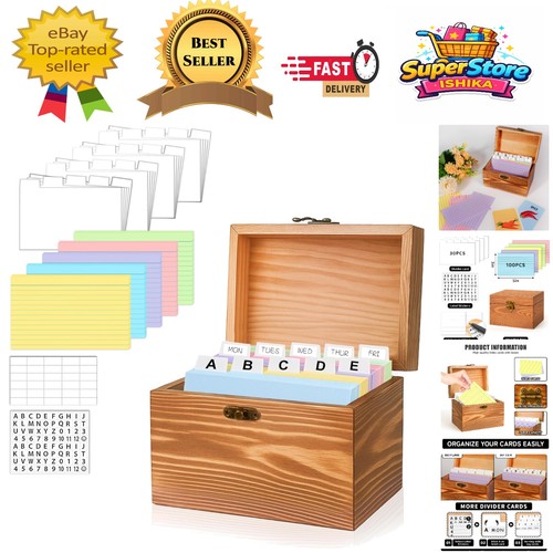 Stylish wooden 3x5 index card - stylish,