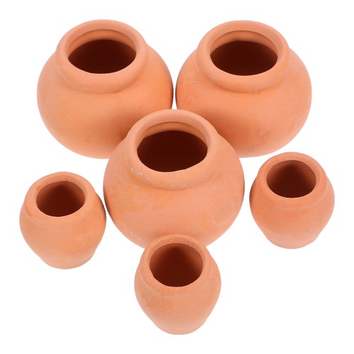 6pcs small terracotta - small,