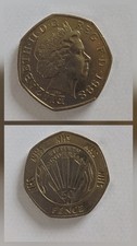 50p Coin 1998 Fiftiest