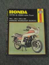 Haynes Honda CB750 & CB900 Dohc Fours 1978-1984 1993 edition