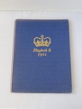 Elizabeth R 1953 The Queen Elizabeth Coronation Souvenir picture book hardback