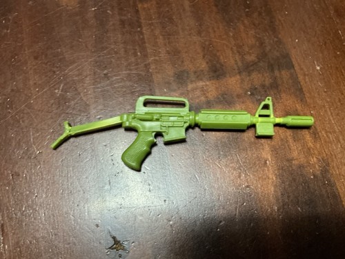 Vintage action man gun rifle - vintage,