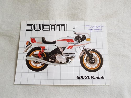 Ducati 600sl pantah motorcycle - 600sl,