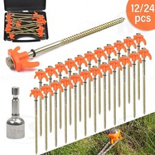 24Pcs Pegs Screw In Drill Top