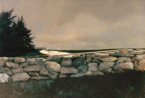Andrew wyeth the sweep 22x30 - andrew,