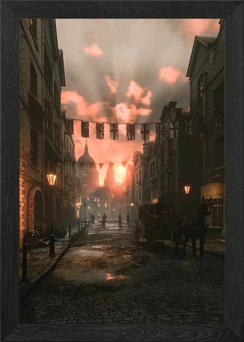 Sherlock holmes framed wall - sherlock,