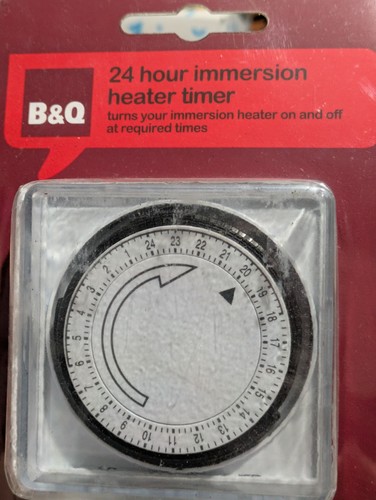 Immersion heater timer - b&q,