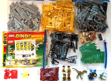 LEGO DINO 5887 DEFENSE HQ INSTRUCTIONS MINIFGURES NO T-REX OR RAPTOR