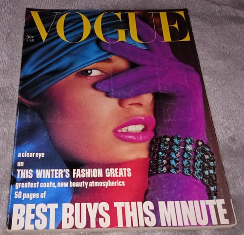 Vogue magazine november 1984 - magazine,