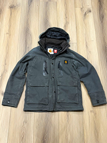 Burton carhartt grey hooded - x,