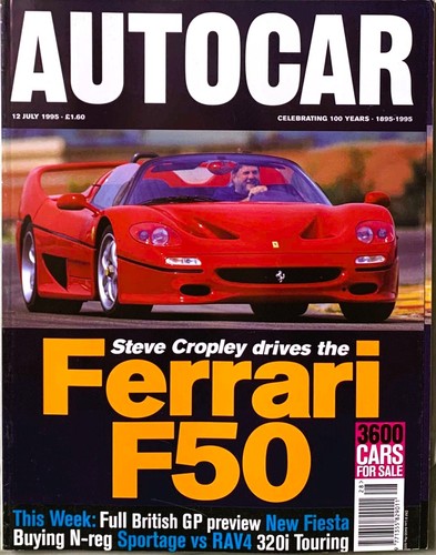 Autocar magazine jul - autocar, 12-jul-95