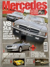 Mercedes Enthusiast Magazine - July 2005 - V8 SLs, W114/5, W123, SLK32 AMG