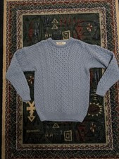 Aran Sweater Market Men's Blue