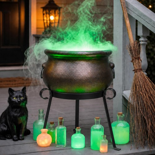 Large witch cauldron stand - large,