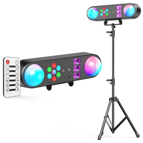 Par bar disco lights - par, set