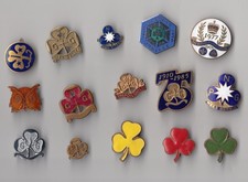 Vintage enamel Girls Guides