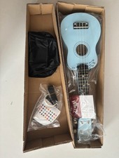 Winzz Ukulele Starter Kit with Case Blue Brand New In Box Great Gift Christmas