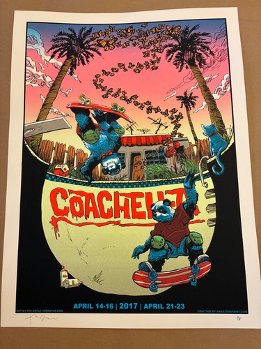 Coachella poster 2017 signed - poster,