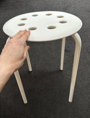 Ikea marius stool white - ikea,