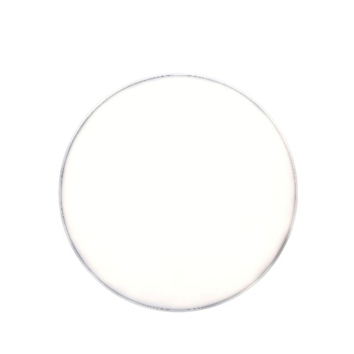 White smooth bass drum - white,
