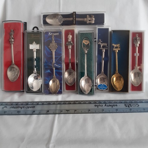 Nine special souvenir - , spoons