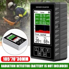 LCD Geiger Counter Nuclear RadiationDetector  Beta Gamma X-Ray Dosimeter Monitor