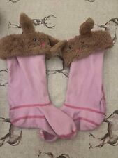 Joules Girls Welly boot Liner Wellington boot Pink Rabbit Socks UK Size 1