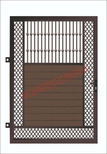 Bespoke gate double entrance - bespoke,