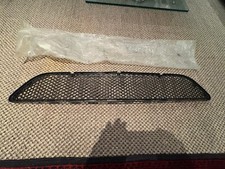 Mercedes C-Class Sport W204 Front Bumper Grille Lower 2007-2011 Matte Black