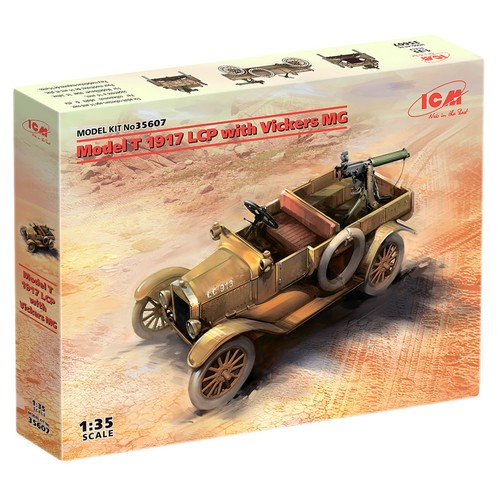 Icm 35607 plastic model kit - icm,