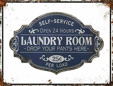 Laundry Room Drop Yo plaque