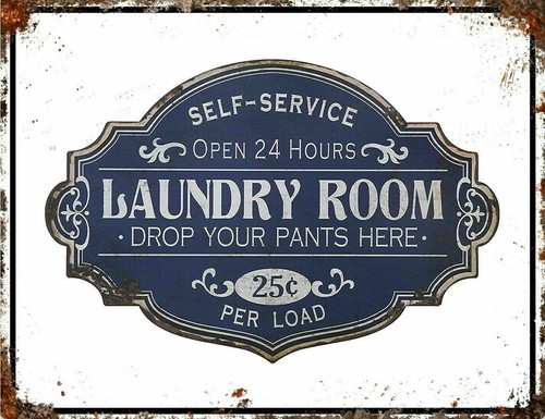 Laundry room drop plaque - laundry,