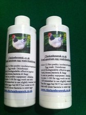 140ml Incubator disinfectant cleaner poultry Sanitiser & Egg Wash UK seller 