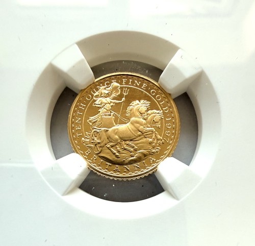 1997 gold britannia 10 - 1997, £10