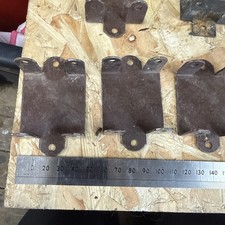 6 x trellis fence panel bracket clips 52 mm wide
