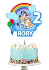 Bluey Cake Topper Personalised